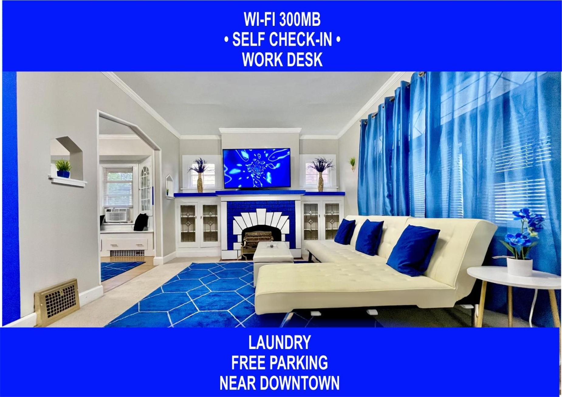 The Sapphire Haven - Your Old Brooklyn Oasis Awaits Families, Couples, Business Travelers Near Downtown With Parking, 300 Mb Wifi & Self Check-In Cleveland Exterior foto